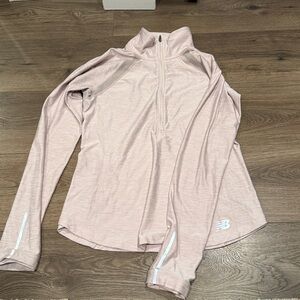 New Balance Light Pink Athletic Pullover